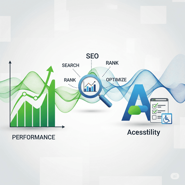 Performance, SEO and accessibility