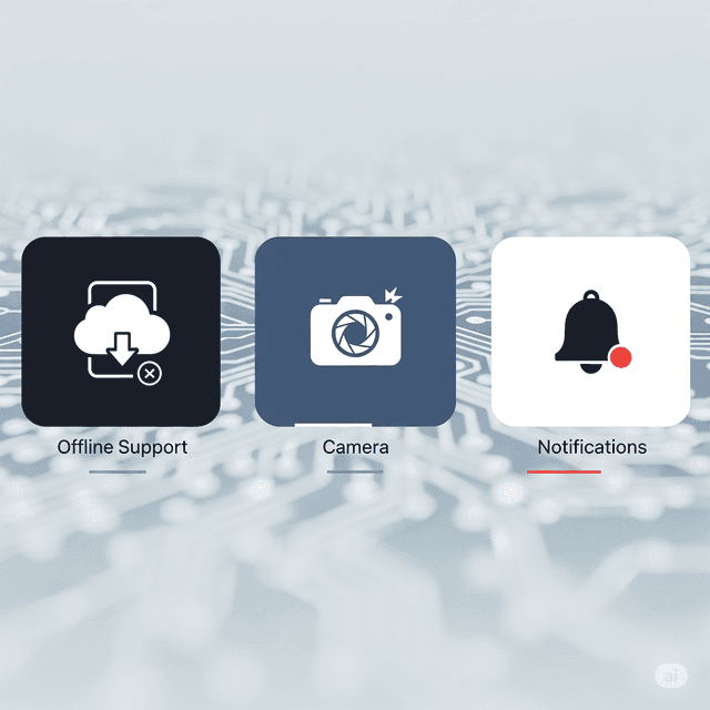 Mobile apps that work anywhere